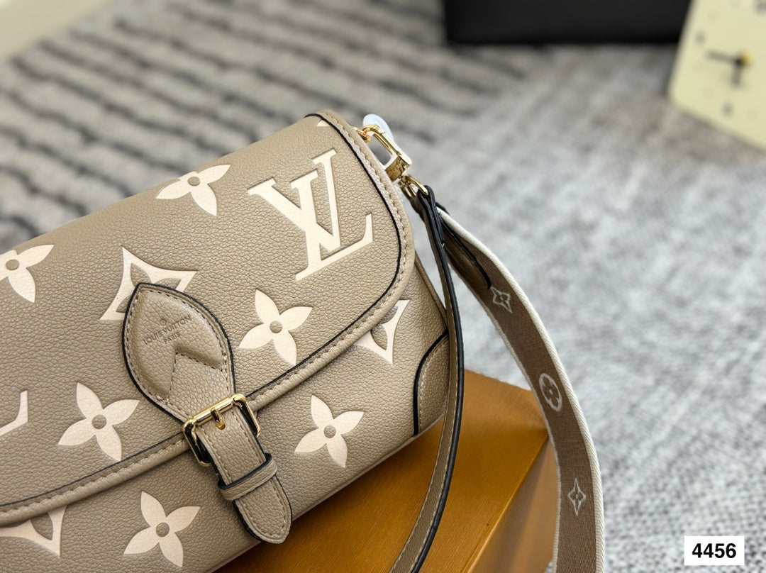 Megan Embossed Mono Handbag / Crossbody Preorder