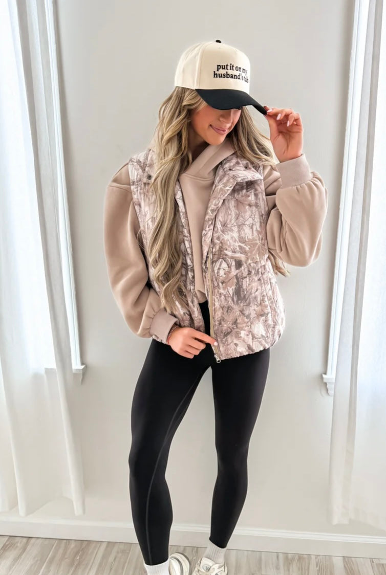 IN STOCK- Dark Camo Vest