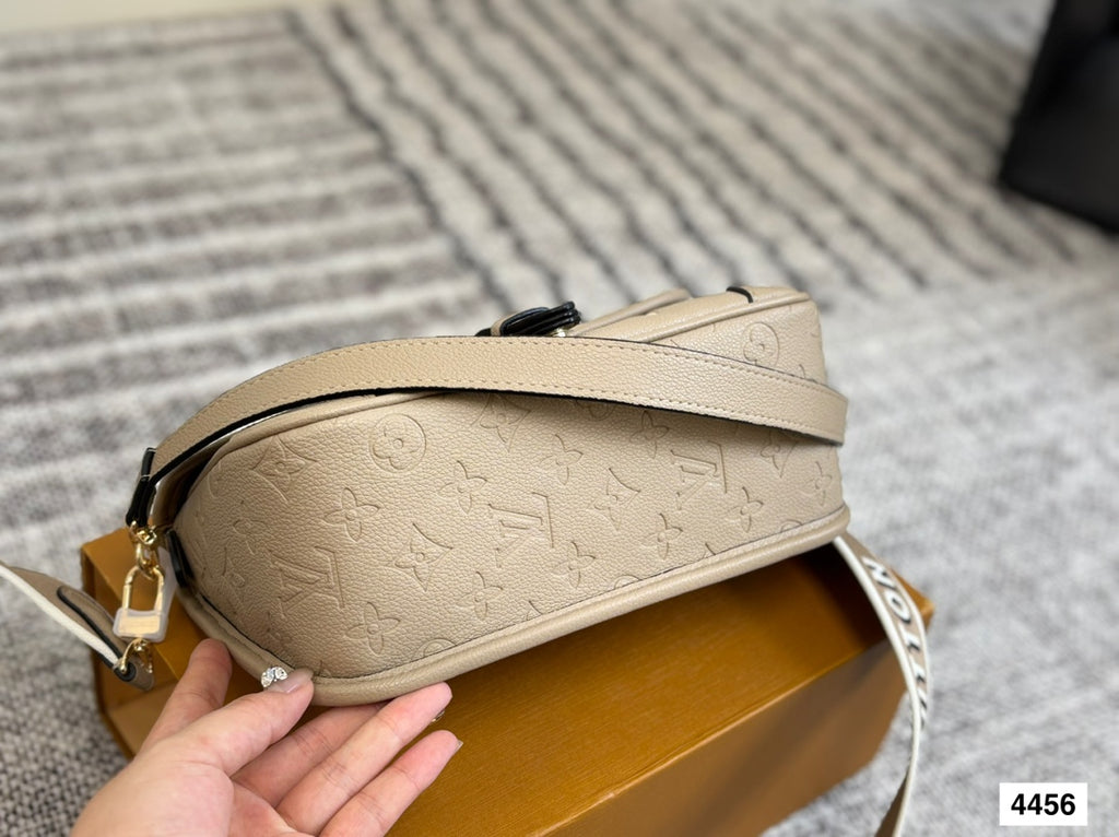 Megan Embossed Mono Handbag / Crossbody Preorder