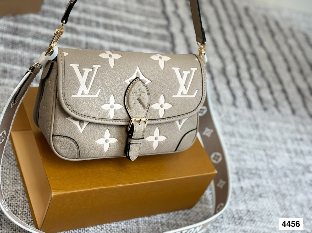 Megan Embossed Mono Handbag / Crossbody Preorder