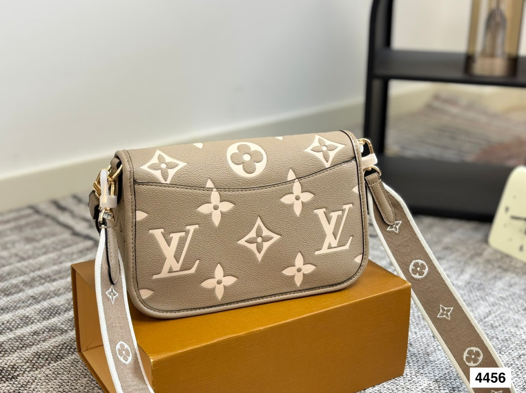 Megan Embossed Mono Handbag / Crossbody Preorder
