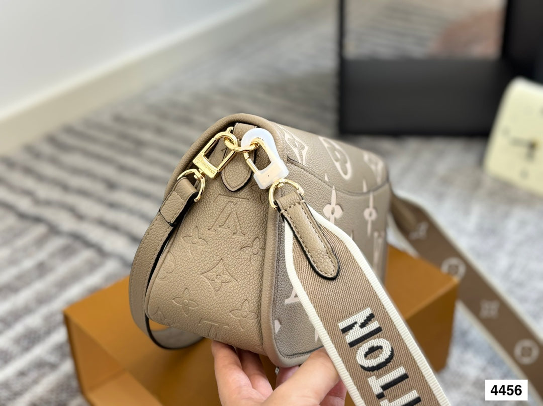 Megan Embossed Mono Handbag / Crossbody Preorder
