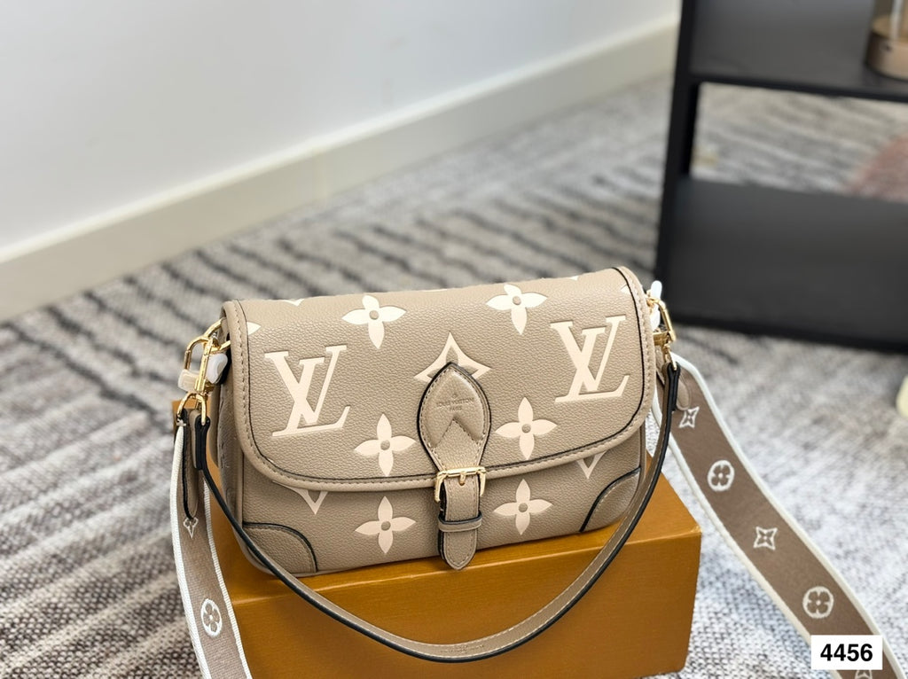 Megan Embossed Mono Handbag / Crossbody Preorder