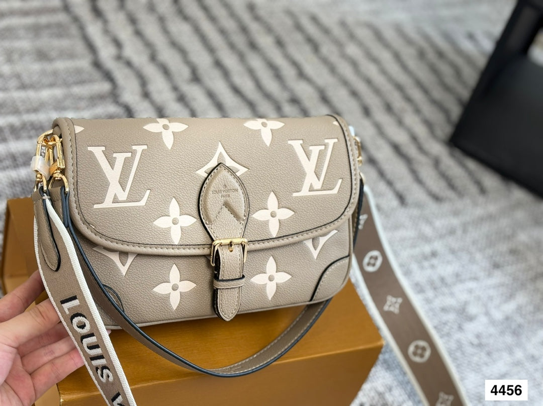 Megan Embossed Mono Handbag / Crossbody Preorder