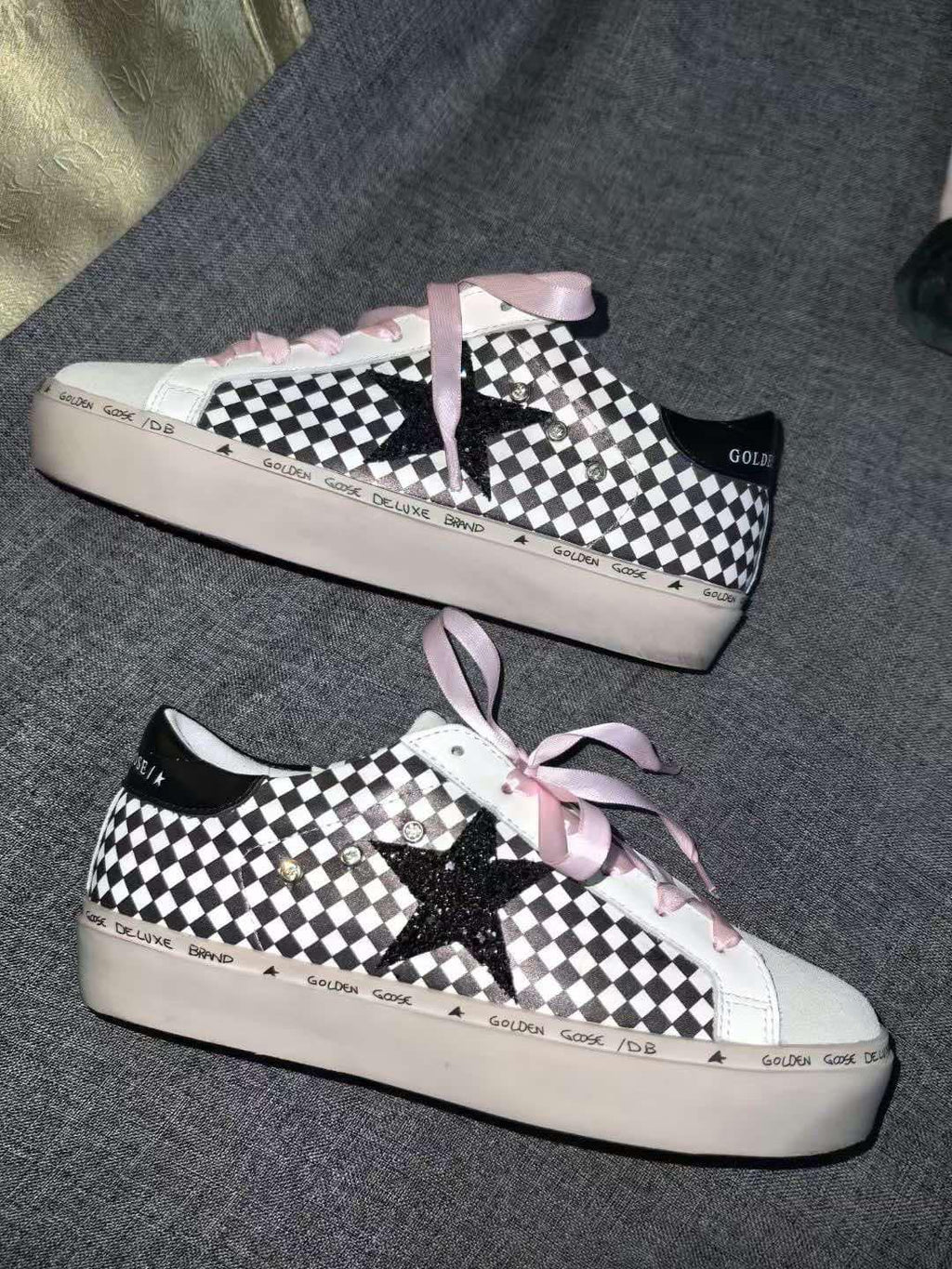 PREORDER - Checkered Sneakers