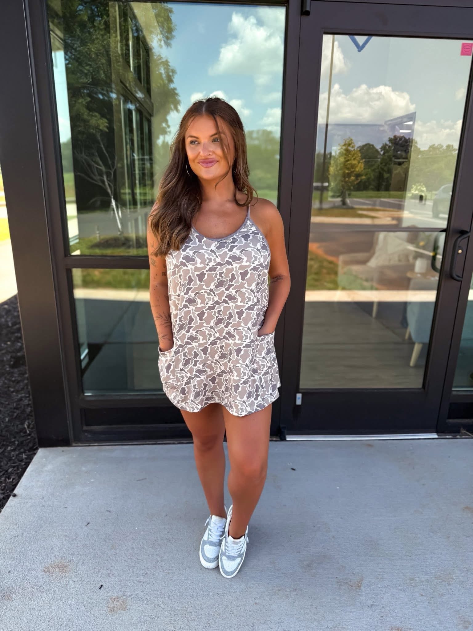 Duck Camo Dress INSTOCK